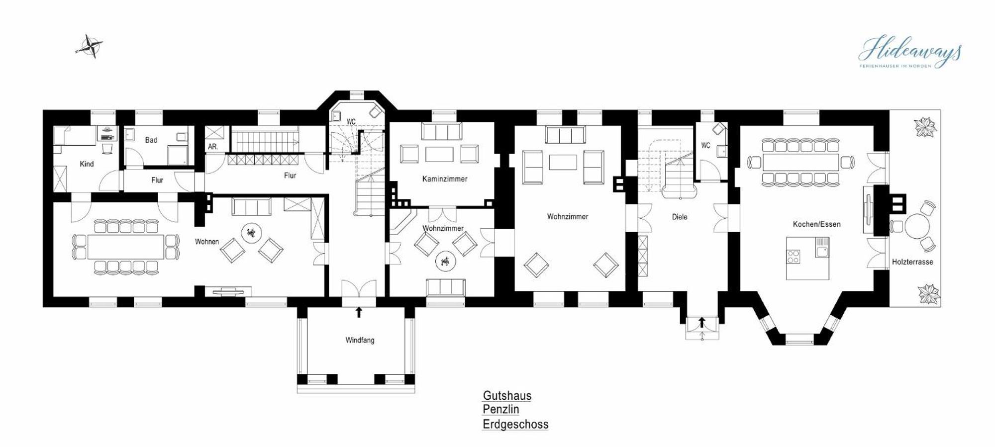 Gutshaus Penzlin Βίλα Meyenburg  Εξωτερικό φωτογραφία